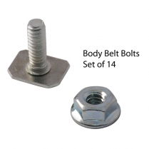 Body Belt Bolt - 1938-39 Ford Car  