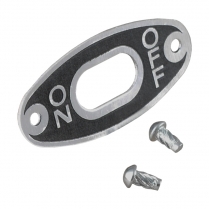 Ignition Switch Plate - 1938-39 Ford Car  