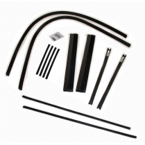 Door Glass Anti-Rattler Kit - 1938-39 Ford Truck