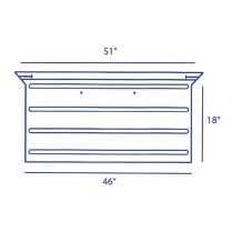 Front of Bed Box Panel - 1938-41 Ford Truck
