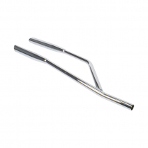 Dual Exhaust Pipes Only - Economy - 1955-65 Cushman Standard Cast Iron Eagle