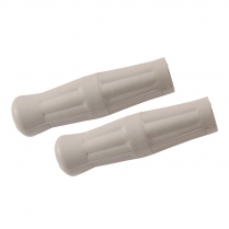 Handlebar Grips - Oyster White - 1956-65 Cushman Scooter 