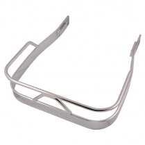 Rear Bumper - Chrome - Eagles - 1959-65 Cushman Scooter 