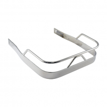 Rear Bumper - Stainless Steel - Eagles - 1959-65 Cushman Scooter 