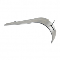 Clutch Guard  - Plain Steel - Cast Iron Eagle  - 1950-57 Cushman Scooter