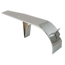 Clutch Guard - Chrome - Eagle - 1958 Cushman Scooter 