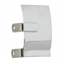 Clutch Guard - Chrome - Eagle - 1959-65 Cushman Scooter 