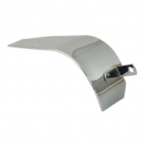 Clutch Guard - Chrome - Eagle - 1959-65 Cushman Scooter 