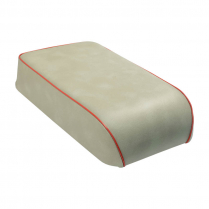 Buddy Seat - Super Eagle - Beige w/ Red Trim - 1959-65 Cushman Scooter