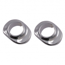 Windshield Wiper Pivot Shaft Bezels - 1949-51 Ford Car