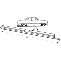 Rocker Panel - 1949-51 Ford Car  