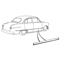 Door Molding - 1949-50 Ford Car  