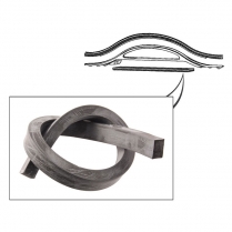 Radiator Air Deflector Seal - 1949-53 Ford Car  