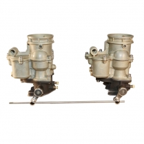 Carburetor & Linkage Kit - 2 Carb set up - 1938-53 Ford Truck, 1938-53 Ford Car  