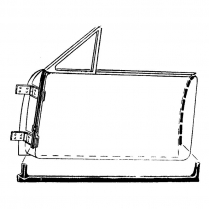 Door Seal Kit - Mercury - Convertible - 1949-51 Mercury Car