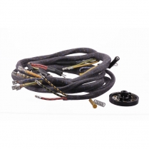 Headlight & Horn Wiring - Deluxe - 2 Horns - 1939 Ford Car  