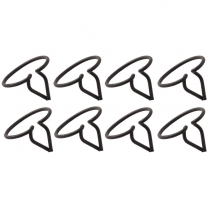 Hood Strip Clip Kit - 1940-41 Ford Truck, 1939 Ford Car