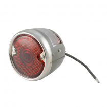 Taillight Assembly - Taurus - Polished Stainless Steel Rim - 1939-47 Ford Tractor