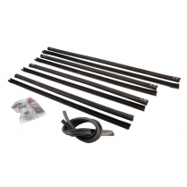 Rear Door & Quarter Glass Anti-Rattler Kit - 4 Door - 1932 Ford Car  