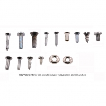 Interior Trim Screw Kit - Stainless | Victoria - 1932 Ford Car  
