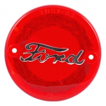 Taillight Lens - w/Ford Script - 1953-54 Ford Truck