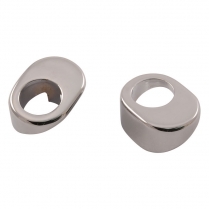 Windshield Wiper Pivot Shaft Bezels - 1955-56 Ford Car, 1955-57 Ford Thunderbird