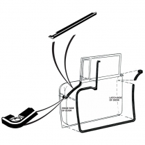 Door Seal Kit - Hardtop - 1955 Ford Car, 1955 Mercury Car