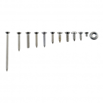 Interior Trim Screw Kit - Stainless - Victoria - 1955 Ford Car  