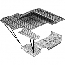 Trunk Mat Cloth - 1955-56 Ford Car