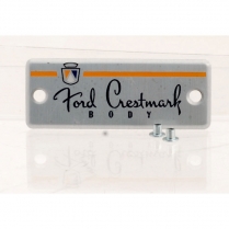 Crestmark Seat Emblem - 1954-56 Ford Car  
