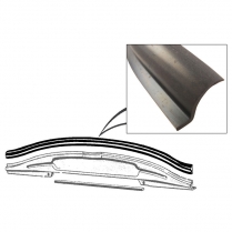 Radiator Air Deflector Seal - 1955-56 Ford Car  