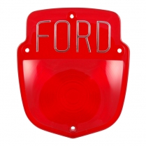 Taillight Lens - Ford - Block Letters - 1955-56 Ford Truck