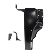 Door Pillar & Cowl Panel Assembly w/Brace - Right - 1953-56 Ford Truck