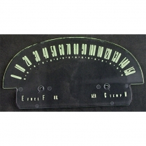NLA**SPEEDOMETER FACE IN PLASTIC