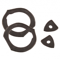 Outside Door Handle Pads - 1955-57 Ford Thunderbird