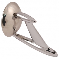 Rear View Mirror - 2 Hole Outside - No Script - 1955-64 Ford Car  