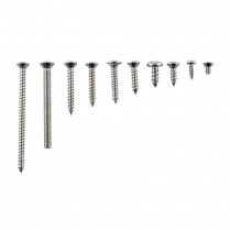 Interior Trim Screw Kit - Stainless - 4 Door Sedan - 1956 Ford Car  