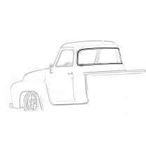 Back Glass Seal - Big Back Window - 1956 Ford Truck