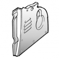 Grille Air Deflector - LH - 1956 Ford Truck