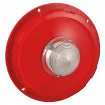 Taillight Lens - with Backup Lens - 1957-58 Ford Car
