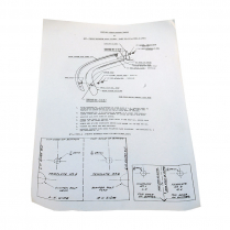 Template For Bumper Wing Guard - 1957 Ford Car