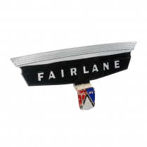Trunk Lid Emblem Plastic - 1957 Ford Car