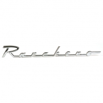 Ranchero Script On Quarter Panel - 1957-58 Ford Car  