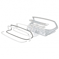 Windshield Seal - Ranchero, Sedan Delivery, Custom, Ranch Wagon - 1957-58 Ford Car