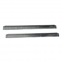 Door Scuff Plates - 2 Door - Pair - 1957-58 Ford Car  