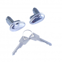 Door Lock Cylinder Set w/keys - 1953-60 Ford Truck, 1952-63 Ford Car