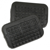 Clutch and Brake Pedal Pads - Pair - 1957-67 Ford Truck
