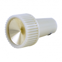 Windshield Wiper Knob - White - 1958-59 Ford Car