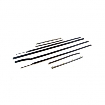 Door & Quarter Window Glass Anti-Rattler Kit - 2 Door Hardtop - Thunderbird - 1958-60 Ford Car  