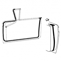 Door Seal Kit - Hardtop & Convertible - 1959 Ford Car